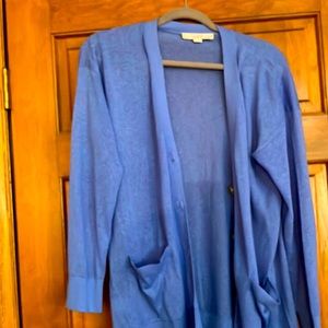 Loft lightweight sweater! Beautiful blue!